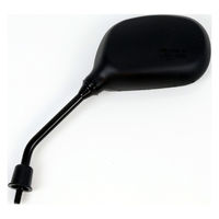 ALBA バックミラー/スクーター用楕円/ 正ネジ8mm 左右セット(Eマーク取得) 101-009 1箱（直送品）