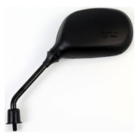 ALBA バックミラー/スクーター用楕円/ 逆ネジ8mm 左右セット(Eマーク取得) 101-012 1箱（直送品）