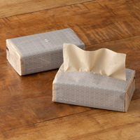 ティッシュペーパー未晒しパルプ ソフトパックティッシュ 200W 1箱（16セット） エイトワン　アスクルオリジナル オリジナル