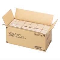 ティッシュペーパー 1ケース（10組（20個入）×30）ティッシュペーパー 未晒し ポケットティッシュ エイトワン オリジナル