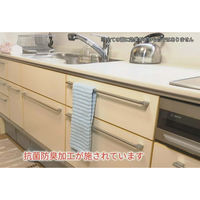 山崎産業 SUSU抗菌 織モールタオル ピンク 4903180201990 1袋(1枚)（直送品）