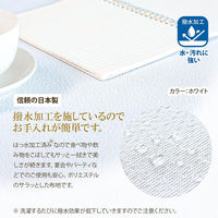 長机用はっ水テーブルクロスベージュボックス型145×320cm 4976416118973 1セット(5枚入)