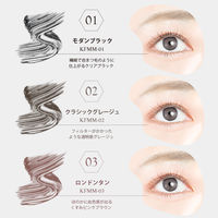 キレイファクトリー ミラーラッシュマスカラ 01 モダンブラック 青和通商