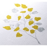 呉竹 筆ぺん くれ竹筆 小ぶり 金色 中字 DGS160-101S 1セット(1本×5)