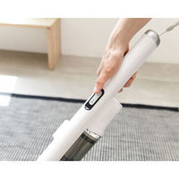 YAMAZEN 自走式パワーブラシ付き 軽量 コードレス 充電式 スティッククリーナー 2WAY ZSP-L160(W) 1台（わけあり品）