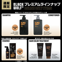 【アウトレット】BLACKWOLF（ブラックウルフ）ヘアカラー トリートメント ナチュラルブラウン 本体 150g 男性用 大正製薬