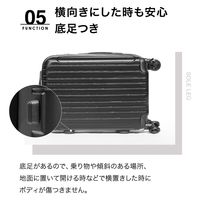 TABI LIGHT WEIGHT CONVEX CONCAVE スーツケース SMLスリーサイズセット NAVY BB015-2 1式（直送品）