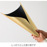 ヘッズ シャイニー不織布ロール-1/ゴールド(1巻) SHY-RO1 1セット(3パック×1巻)（直送品）