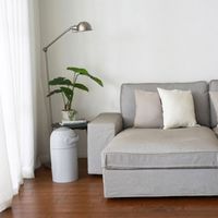 ピジョン おむつポット Suteru(ステール) 24742701 1021757(スノーグレー) 1個（直送品）