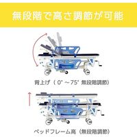 松吉医科器械 マツヨシメディストレッチャー2 25326400 MY-MDST02 1台（直送品）