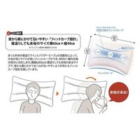 MOGU プレミアム家族の健康まくら本体(カバー付き)ネイビー 4540323020997 1個