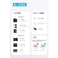 Anker USB Type-Cケーブル 0.9m - USB-C[オス] ブラック 1本 アンカー