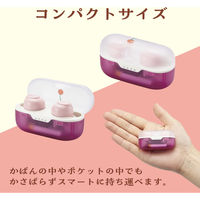 ワイヤレスイヤホン Bluetooth 5.3 低遅延 タッチセンサー 超小型 イチゴ LBT-TWS16CSPN エレコム 1個（直送品）