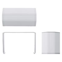 サンワサプライ 配線ダクト(連結カバー・ホワイト) CA-KK60J 1個（直送品）