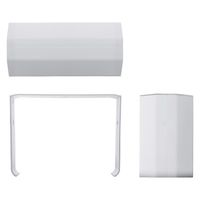 サンワサプライ 配線ダクト(連結カバー・ホワイト) CA-KK80J 1個（直送品）