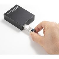 サンワサプライ 産業用SFPコンバータ LAN-SFPIN-LX 1個（直送品）