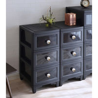 アイ・エル・シー ドレスチェンジチェスト 4段ブラック DPC-04BK 1セット(3個入)（直送品）