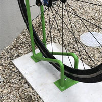 法山本店 自立台付 サイクルスタンド ダークブラウン HCS-1 1セット(3台入)（直送品）