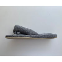 川島織物セルコン TAUKO スリッパ GS6088 M：23.0～24.5cm アイボリー GS6088_06I 1足（直送品）