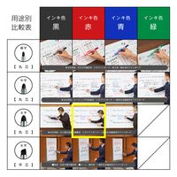 ホワイトボードマーカー ノックル 太字丸芯 赤 ぺんてる