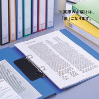 リヒトラブ リングファイル A4タテ 背幅27mm 黒 F867U-24 1セット（30冊入）