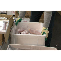 グリップ(ソフトタイプ) グリーン Lサイズ 1セット(30双：1双入×30袋) No.310  ショーワグローブ