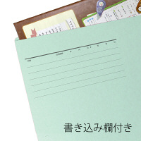 プラス　個別フォルダー　B4　ブルー　青　1箱（100枚：10枚入×10袋）　FL-068IF　87435