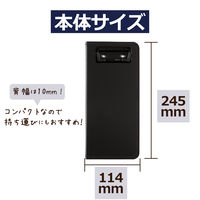 セディア　クリップファイル　伝票サイズ　FB-3614-60　1セット（30冊：10冊入×3箱）
