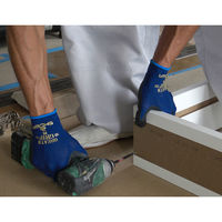 【ニトリル背抜き手袋】 ショーワグローブ ブレスグリップ No.380 L 1双