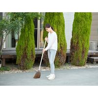 山崎産業 DC シダほうき 長柄 屋外　箒 1本