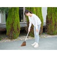 山崎産業 DC シダほうき 短柄  屋外 箒 1本（直送品）