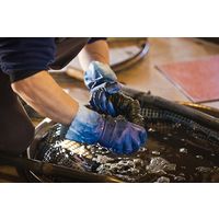 【ビニール手袋】 ショーワグローブ ビニトップ薄手（裏毛なし） No.130 NO130-MW ホワイト 1双