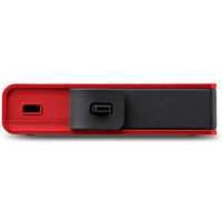 バッファロー ICカード対応MILスペック 耐衝撃ボディー防雨防塵HDD HD-PZN1.0U3-R 1台（直送品）