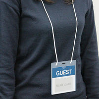 プラス　イベント名札50枚入　ホワイト　CT-E1