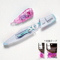 プラス 修正テープホワイパーPT 6mm 本体Pパープル WH-646 1個
