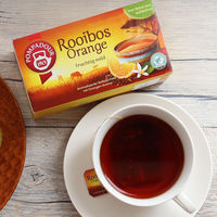 【ノンカフェイン】ポンパドール ルイボスティー スウィートオレンジ 1箱(20バッグ入) 【ティーバッグ】