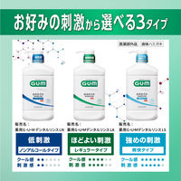 ガム デンタルリンス ノンアルコール 低刺激 960ml (薬用 液体ハミガキ 歯周病予防 口臭予防 マウスウォッシュ)