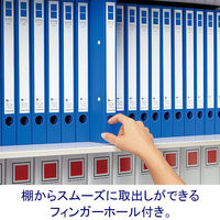 コクヨ Dリングファイル ER A4タテ 2穴 背幅34mm 赤　レッド　フ-UDR420R　1冊