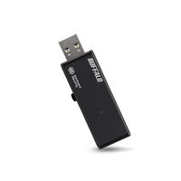 バッファロー セキュリティーUSBメモリー ハードウェア強制暗号化 16GB 黒 RUF3-HSL16G USB3.0対応