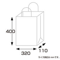ササガワ 手提げバッグ 未晒 大 50-5301 1袋(50枚入)