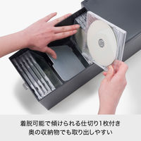 Like-it（ライクイット） DVDファイルユニット ホワイト MX-40W 吉川国工業所