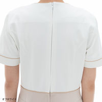 ナガイレーベン ワンピース 半袖 オフホワイト L LH-6257