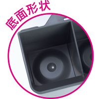 キングジム 折りたたみ傘の傘立て 6本用 グレー 幅412×奥行95×高さ130mm 6036ター 折りたたみ傘専用 取付け用固定ベルト 表示ラベル