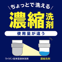ナノックスワン（NANOX one）洗浄プラス 業務用 洗濯洗剤 濃縮 液体 詰め替え バックインボックス 10kg 1個 ライオン