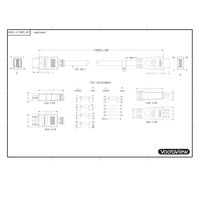 Vodaview　HDMIケーブル　15m　HDMI[オス]-HDMI[オス]　ブラック　VV-HDMI150AA-28-B