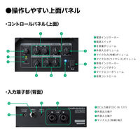オーディオテクニカ デジタルワイヤレスアンプシステム ATW-SP1910/MIC 1台