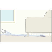 【延長コードセット】日立　紙パック掃除機CV-P500　1セット  オリジナル