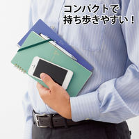 プラス リングノート カ.クリエ A4×1/3 5mm方眼 ツインリング こすもす ピンク 3冊 RT-650GC 77912