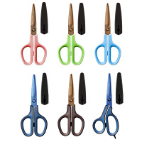 プラス　はさみ　フィットカットカーブ　プレミアムチタン　プレミアムグリーン　SC-175STN　34549　2本　（直送品）