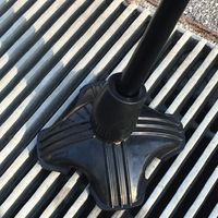 フジホーム かるがもE伸縮4点DX レッド 杖 多点杖 自立式 握りやすい 疲れにくい 高齢者 散歩  WB3776 1本